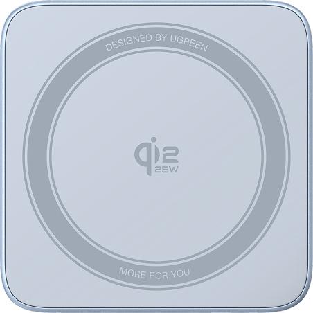 Actual product image Ugreen MagFlow 2-in-1 Magnetic Wireless Charger (35 W)