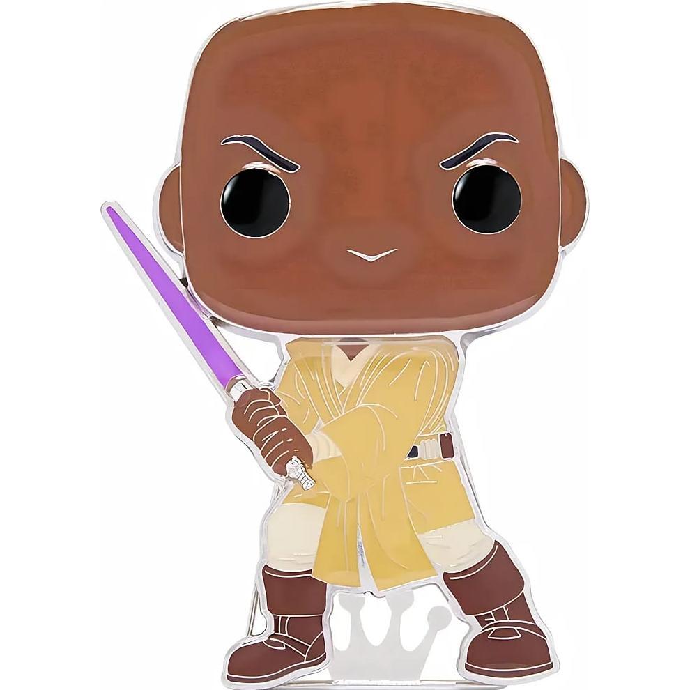 Funko STAR WARS - Pop Large Enamel Pin N° 25 - Mace Windu (STPP0034)