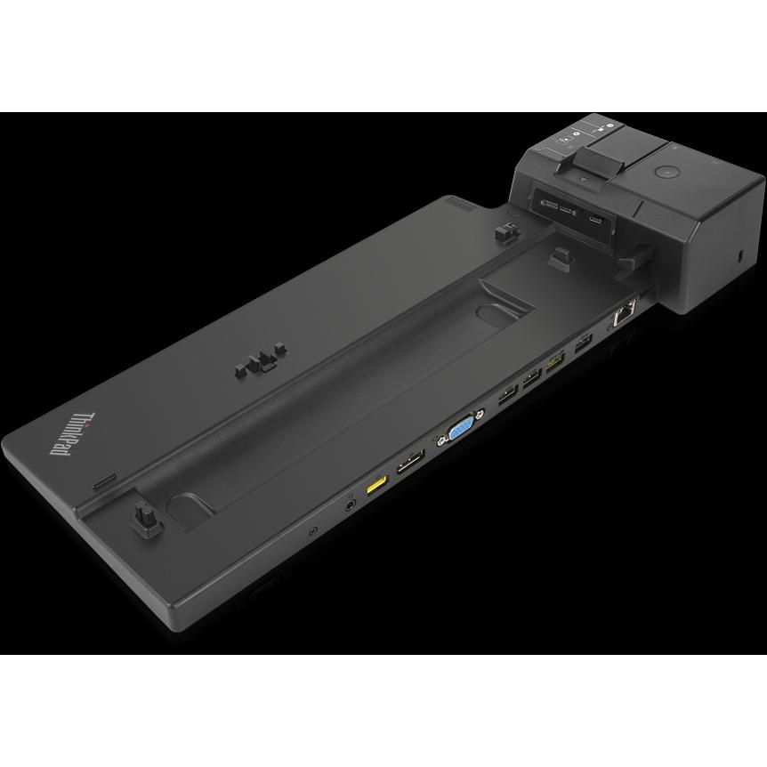 Thumbnail - Lenovo ThinkPad Basic (Docking Port, 3 Ports), Dockingstation + USB Hub, Schwarz