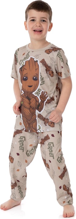 Immagine prodotto Guardians of the Galaxy I Am Groot Set Pigiama Stampa su intera superficie Ragazzi (116)