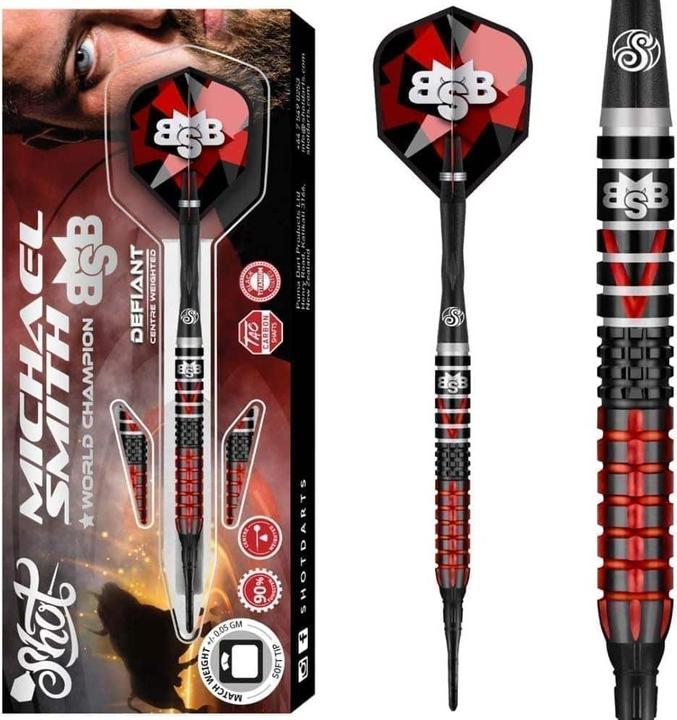 Image du produit Shot! Michael Smith Defiant Softtip (18 g)