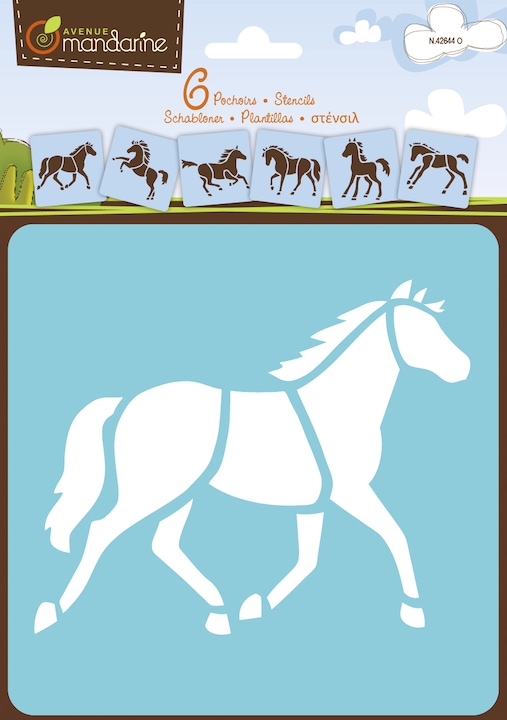 Actual product image Avenue Mandarine Stencils