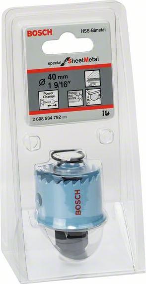 Produktbild Bosch Professional Zubehör Lochsäge Special Sheet Metal, 40 mm, 1 9/16-Zoll (40 Millimeter)