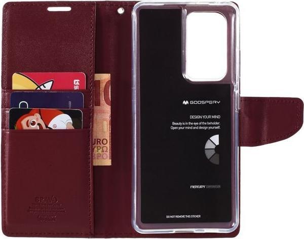 Actual product image Goospery Bravo Diary Series (Samsung Galaxy S21 Ultra)