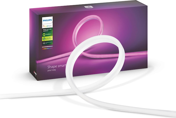 Produktbild Philips Hue Outdoor Lightstrip (RGBW, 500 cm, Outdoor)