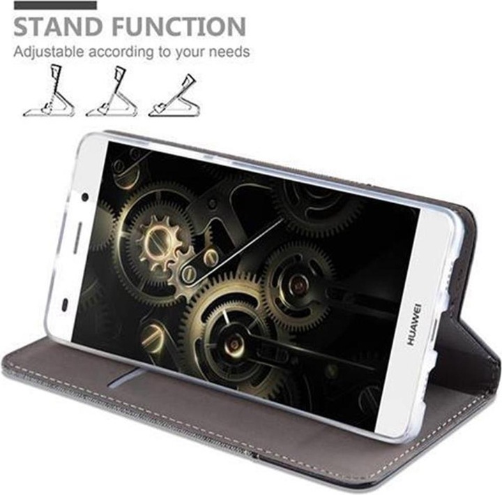 Produktbild Cadorabo Book Jeans Optik Cover (Huawei P8 Lite)