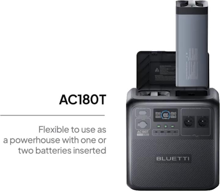 Produktbild Bluetti F045D + AC180T Swapsolar (1433.60 Wh, 24 kg)