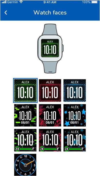 Productafbeelding Garmin Vivofit jr. 3 Blauwe sterren (20 mm)