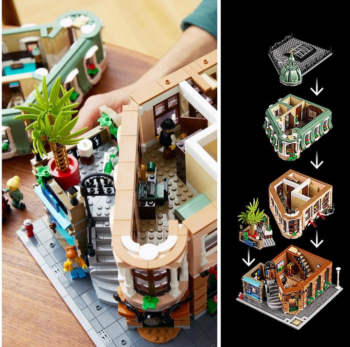 Image du produit LEGO Hôtel-boutique (10297, LEGO difficiles à trouver)