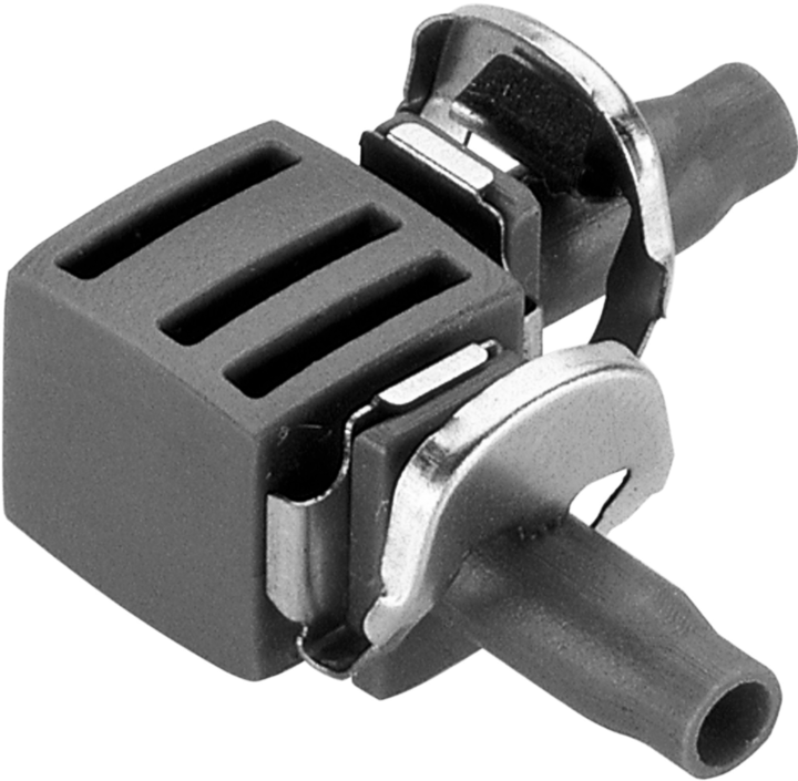 Actual product image Gardena L-piece (Drip irrigation connector + branch)
