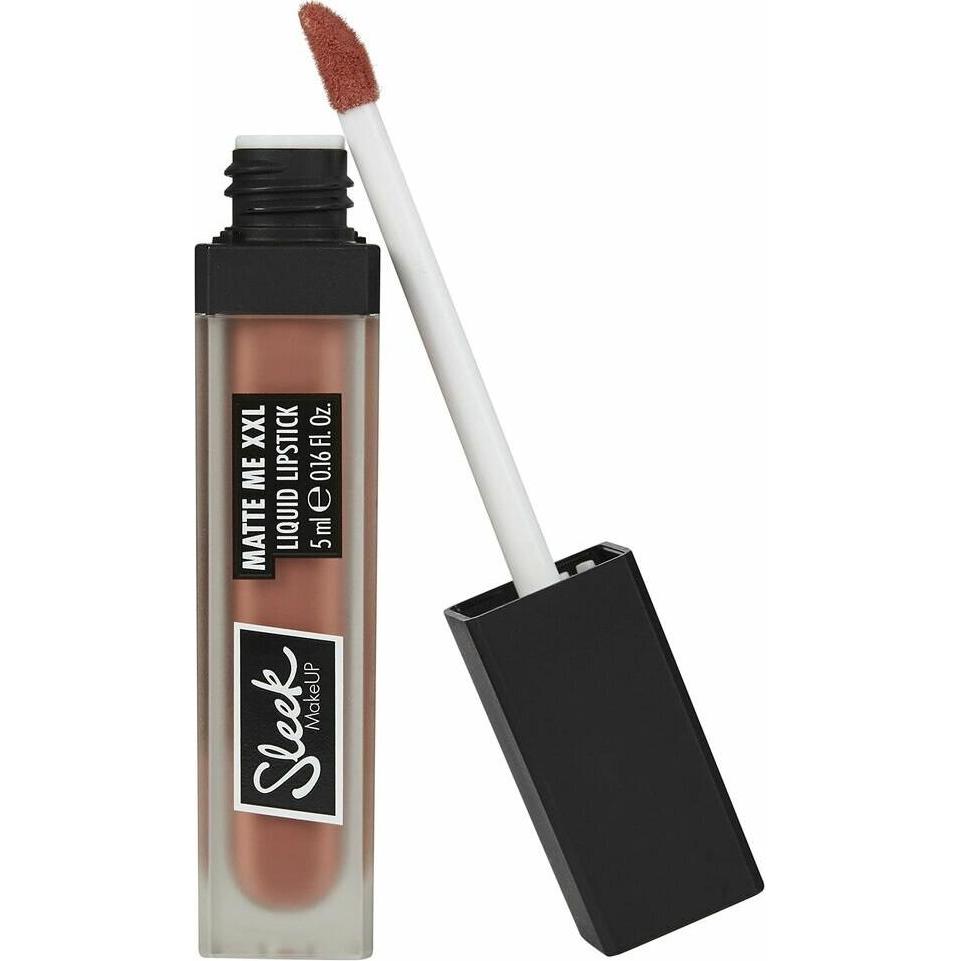 Sleek MakeUP, Lippenstift + Lipgloss, MATTE ME XXL liquid lipstick #peaches n cream? 5 ml (Peaches n Cream)