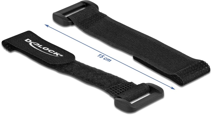 Actual product image Delock Velcro cable tie with loop (Velcro cable ties, 150 mm, 5 pcs.)