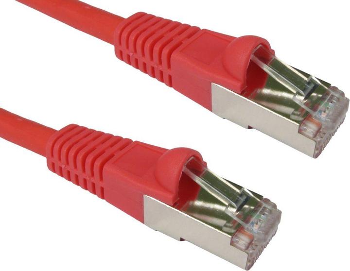 Produktbild Cables Direct CDL 0.5m Cat6A Patch Cable - Red (0.50 m)