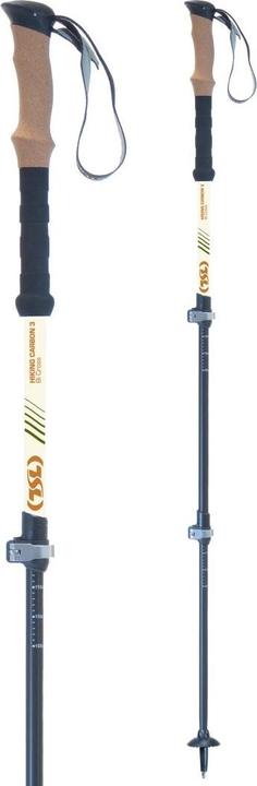 Tsl outdoor Hiking Carbon 3 Bi Cross - Wanderstöcke (63 - 135 cm)