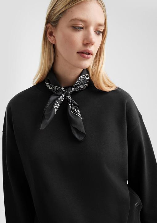 Produktbild s.Oliver Sweatshirt Sweatshirt im Boxy Fit (M)