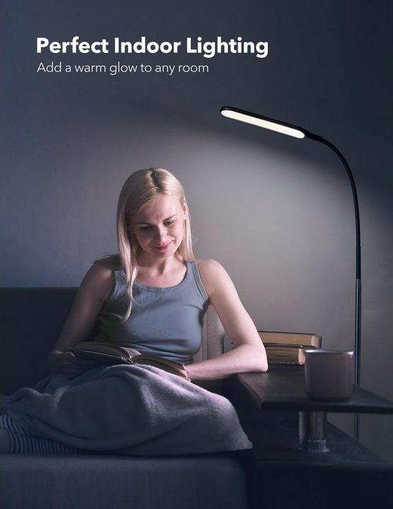 Produktbild Taotronics TT-DL072 Stehlampe schwarz 10 W (450 lm)