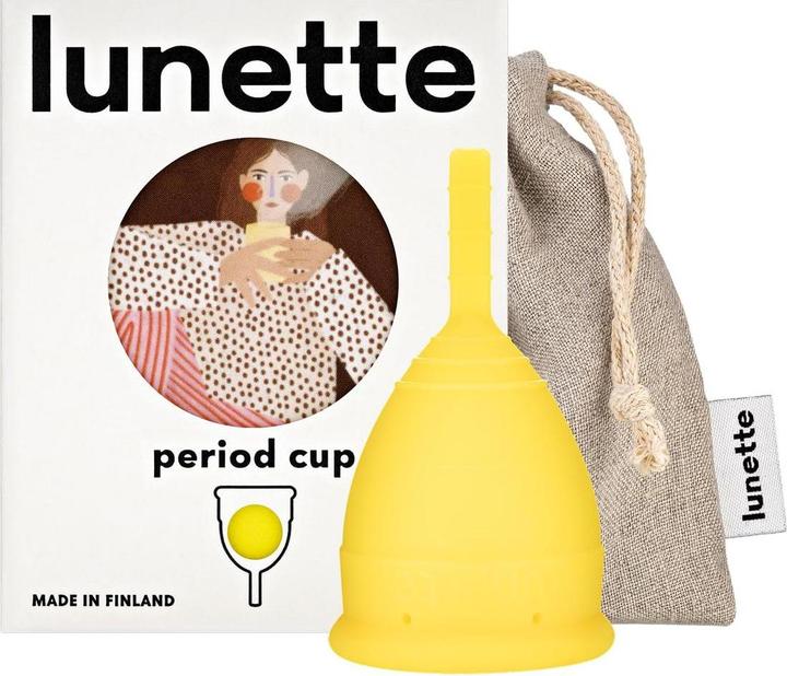 Produktbild Lunette Menstruationstasse lucia gelb