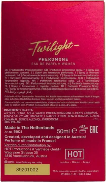 Immagine prodotto HOT Twilight Pheromone (Extrait De Parfum, 50 ml)