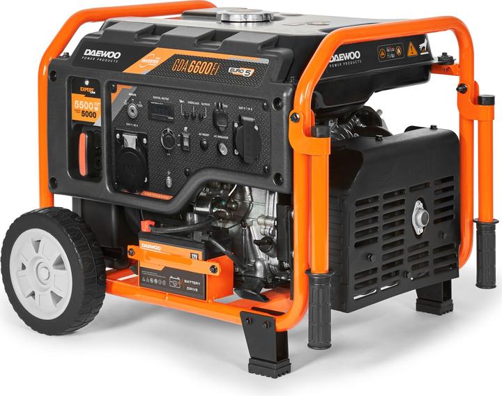 Immagine prodotto Daewoo Power Products Generatore di corrente con inverter (5000 W, 17 l)