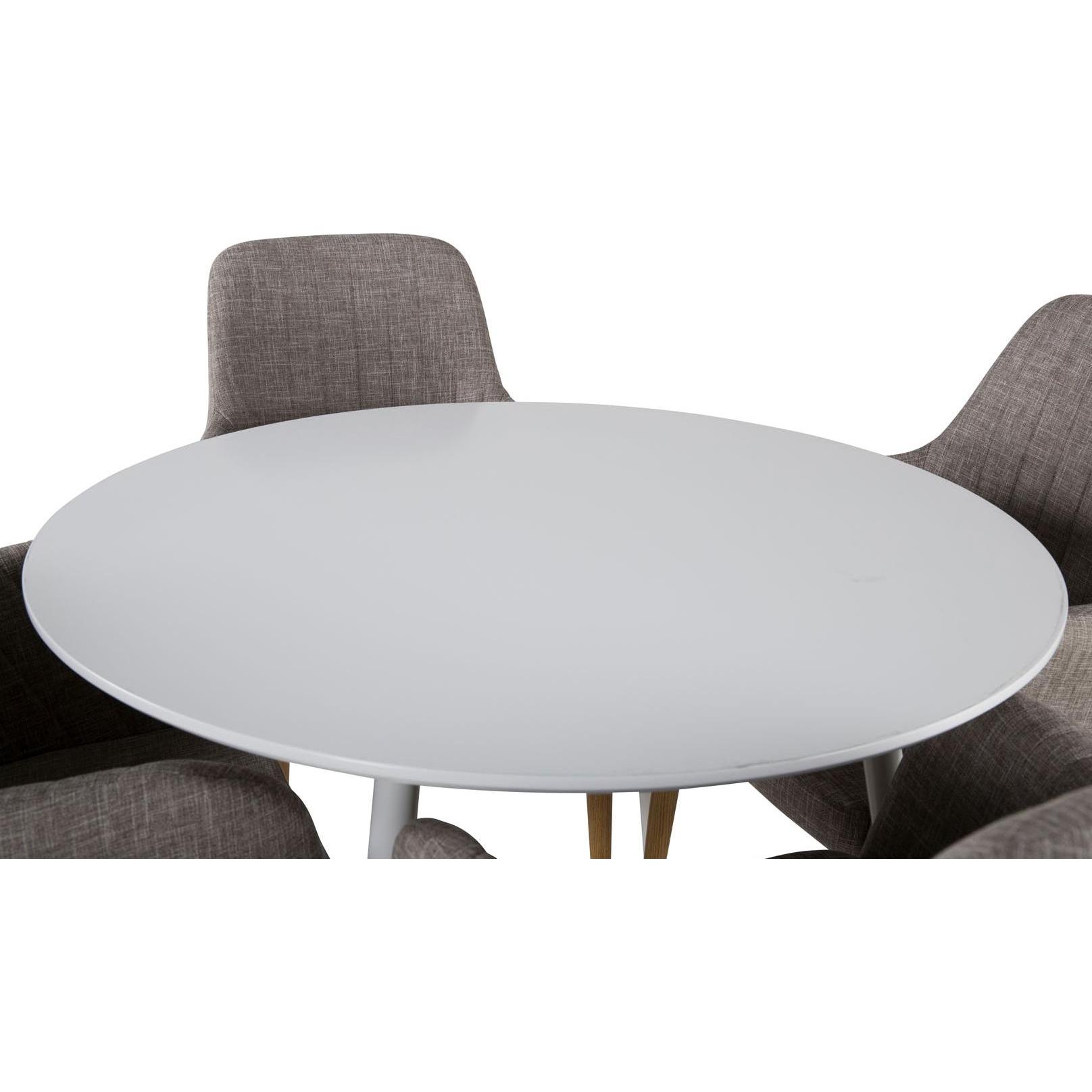 Thumbnail - Ebuy24, Esstisch, Essgruppe Plaza 11 (5-teilig) (L100 x T100 x H75 cm)