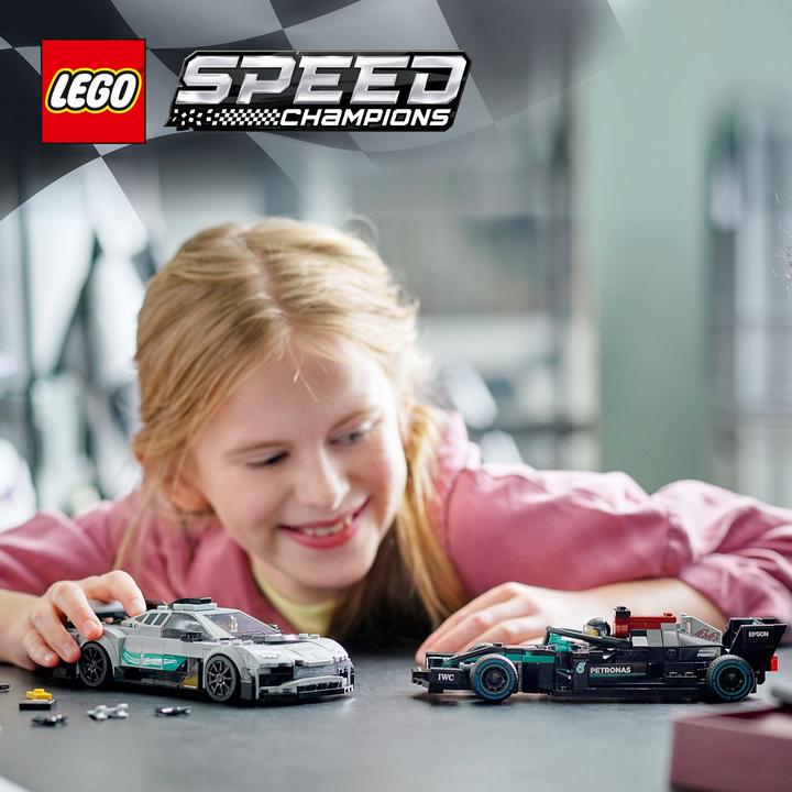 Productafbeelding LEGO Mercedes-AMG F1 W12 E Performance & Mercedes-AMG Project One (76909, LEGO Snelheidskampioenen)