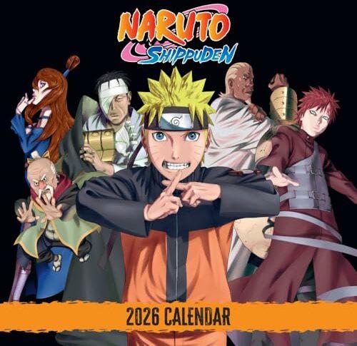 Produktbild Naruto Shippuden 2026 Square Calendar