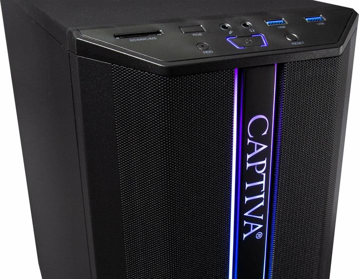 Actual product image Captiva Complete computer Advanced Gaming R68-874 (Ryzen 5 5500/RTX3050 8GB GDDR6/SSD (1000 GB, 16 GB, AMD Ryzen 5 5500, GeForce RTX 3050)
