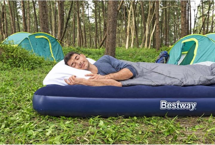 Produktbild Bestway Luftbett Flocked (150 x 200 cm)