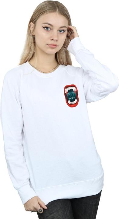 Actual product image The Lost Boys Womens/Ladies Teeth Pocket Sweatshirt (XL)