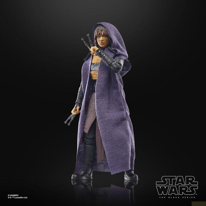 Actual product image Hasbro Star Wars: The Acolyte Black Series action figure Mae (Assassin) 15 cm