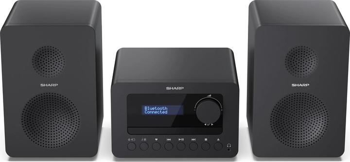 Actual product image Sharp Interactive solution XL-B514(BK) TOKYO FM Hi-Fi Micro System, Black | (FM, Bluetooth)