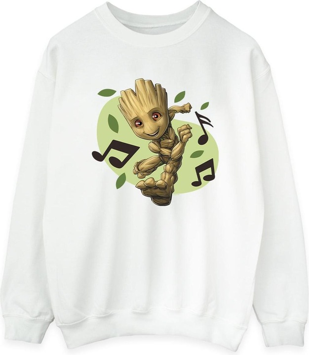 Immagine prodotto Guardians Of The Galaxy Groot Musical Notes Felpa Donna (XL)