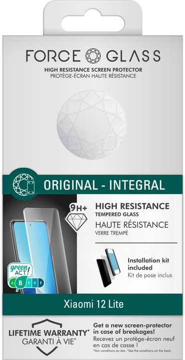 Image du produit Bigben Connected Protection d'écran en verre (1 pièce(s), Xiaomi 12 Lite)
