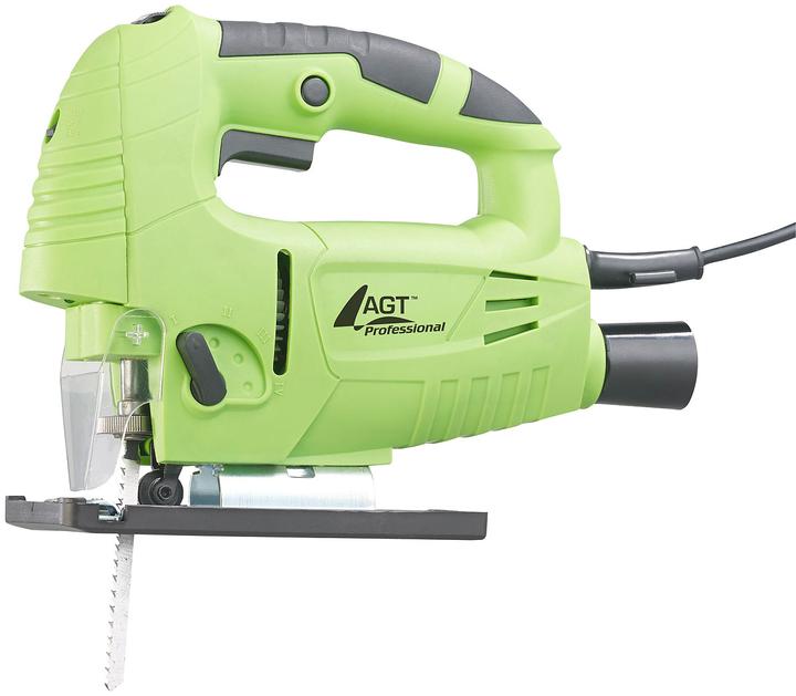 AGT Professional Professionelle Laser-Stichsäge mit LED-Licht