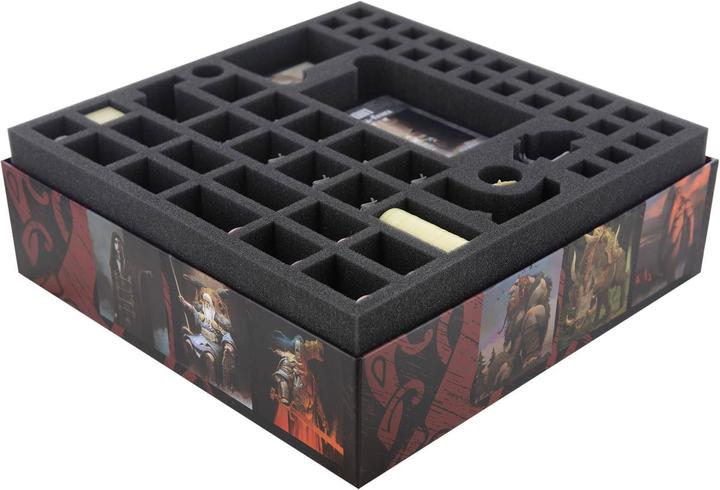 Actual product image Feldherr AG41SET - Foam Tray Set for Blood Rage Digital - Physical Viking Pledge, Promo Game Box (Plastic)