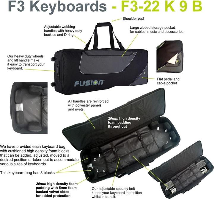 Image du produit Fusion Sac pour clavier 09 (Clavier)