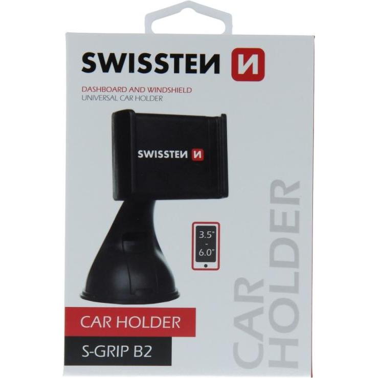 Thumbnail - Swissten Autohalterung S-GRIP B2, Smartphone Halterung, Schwarz