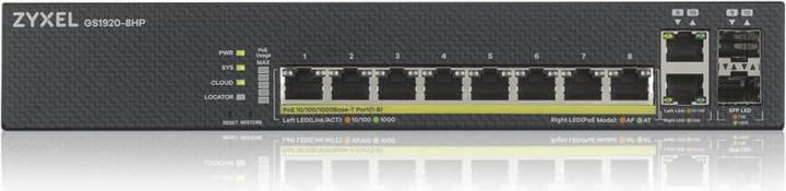 Actual product image Zyxel Nebula GS1920-8HPv2 (10 Ports)