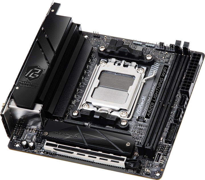 Produktbild AsRock A620I Lightning WiFi (AM5, AMD A620, Mini-ITX)