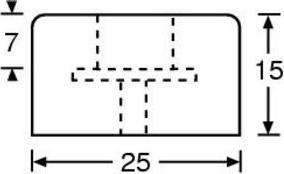 Produktbild Adam Hall 4904 M4 AH 4er Set (Universalgleiter, 4 Stück)