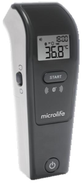 Produktbild Microlife non-contact Bluethoot Fieberthermometer NC150 (Stirn, Berührungslos)