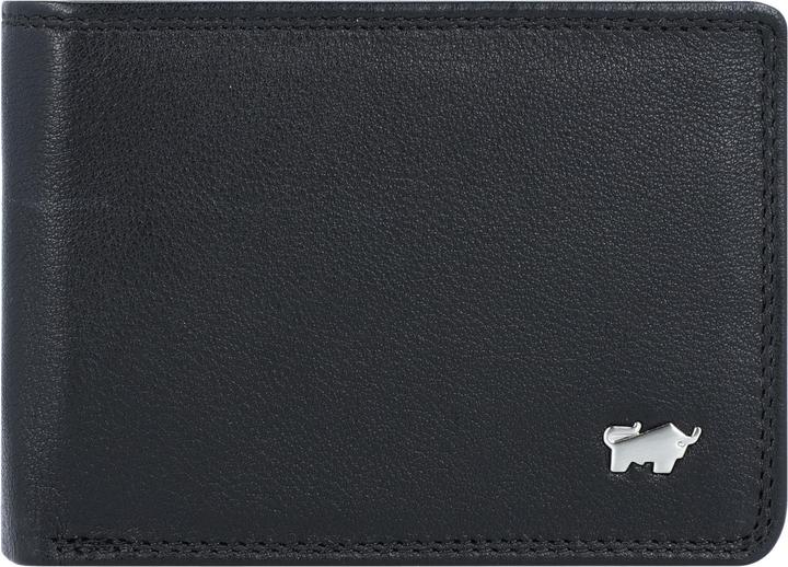 Actual product image Braun Büffel Golf Edition leather wallet 10 cm