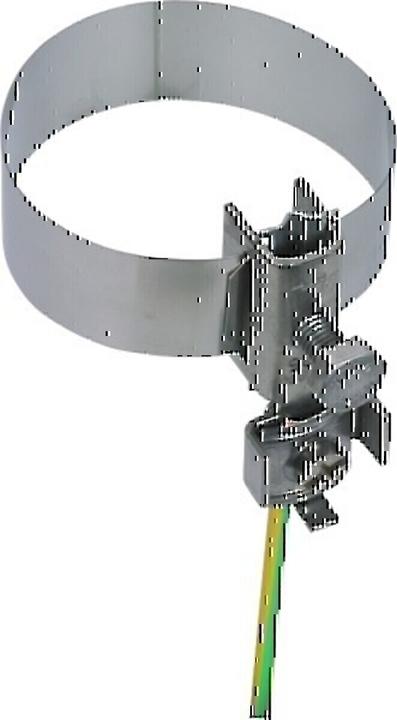 Actual product image Dehn Earthing strap pipe clamp, for pipe-Ã˜ 26.9-60.3 mm