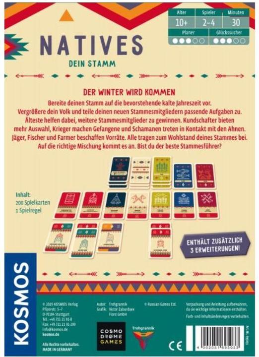 Image du produit Kosmos Native (Allemand)