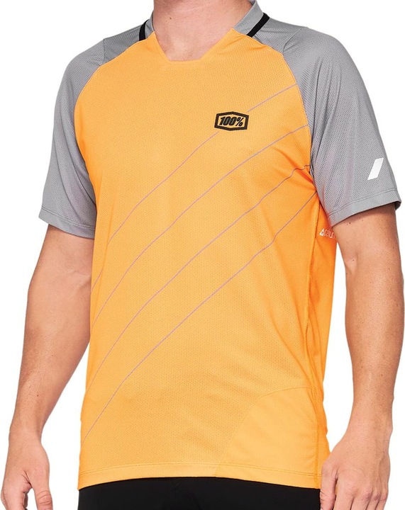 Orange/grau