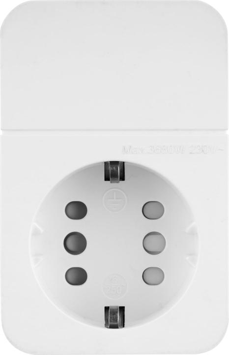 Actual product image REV Steckdosenadapter Combini, weiss