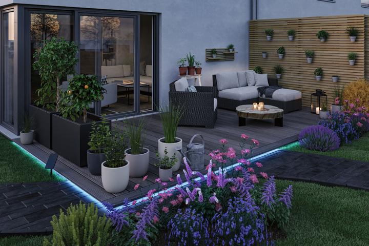 Actual product image Paulmann Solar Stripe (Multicoloured, 1000 cm, Indoor)