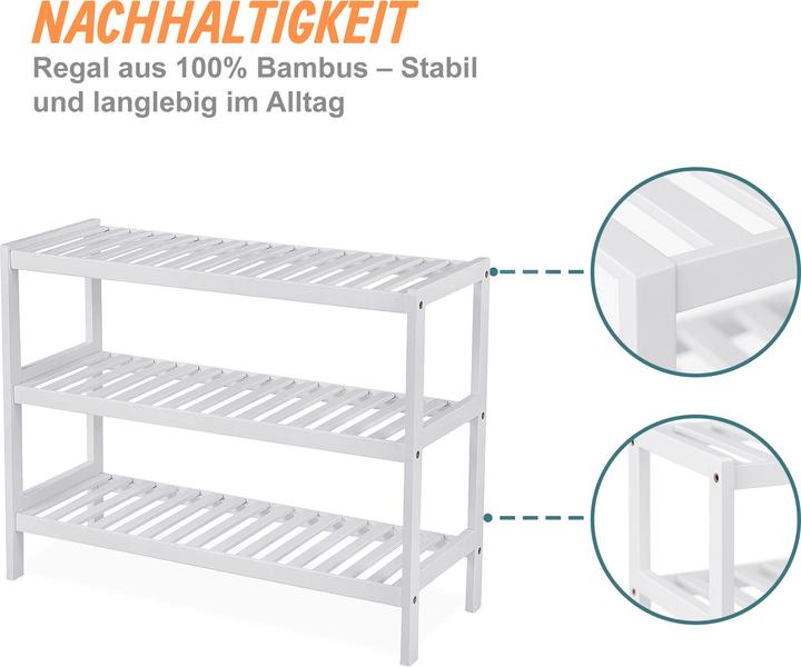 Produktbild Relaxdays Schuhregal (70 x 26 x 55 cm)