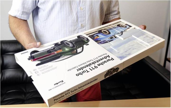 Actual product image Porsche 911 Turbo Adventskalender