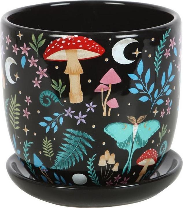 Image du produit Something Different - Pot de fleurs DARK FOREST (11 x 11 x 11 cm)